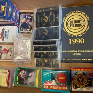 Various 1990s Sports Cards Sets